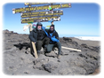 Brothers on Kili - Uhuru Peak 2008